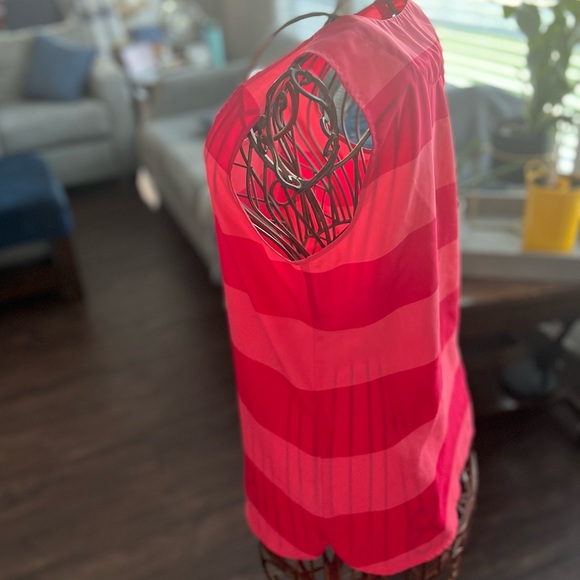 Ann Taylor LOFT Sleeveless Striped Blouse Small - Picture 8 of 13